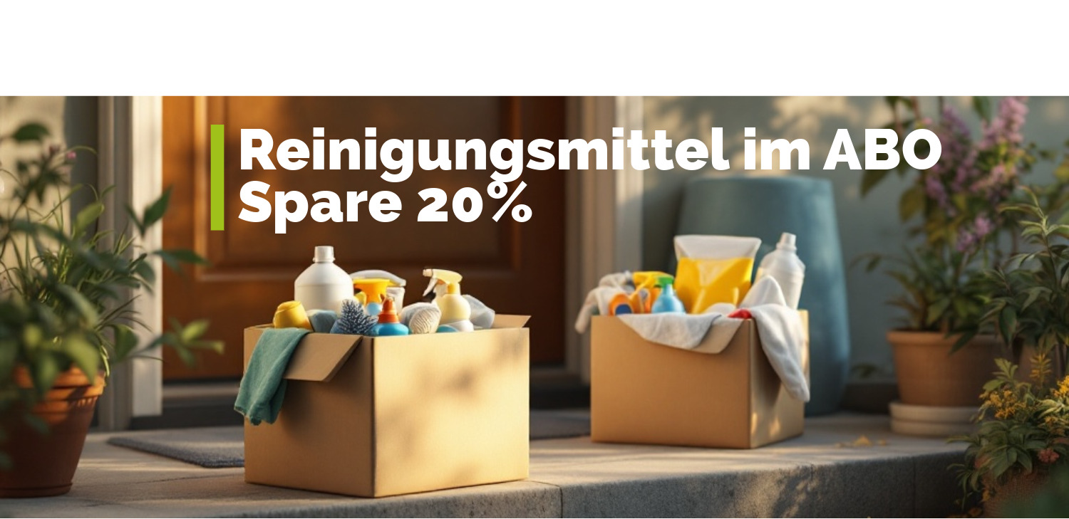 Reinigungsmittel Abo