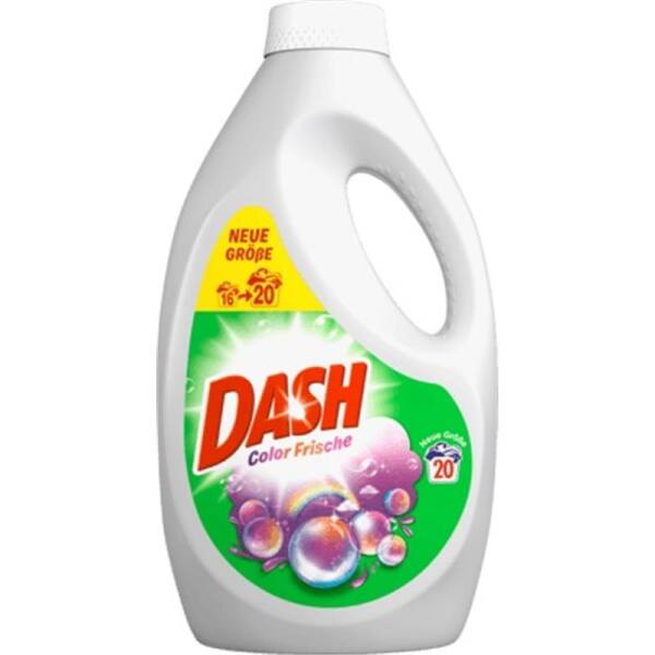Dash Flüssigwaschmittel Color Frische 20 WL, 5,28 €
