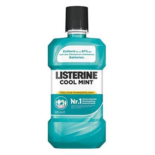 Listerine Cool Mint Mundspülung Mundwasser 500 ml, 5,49 €