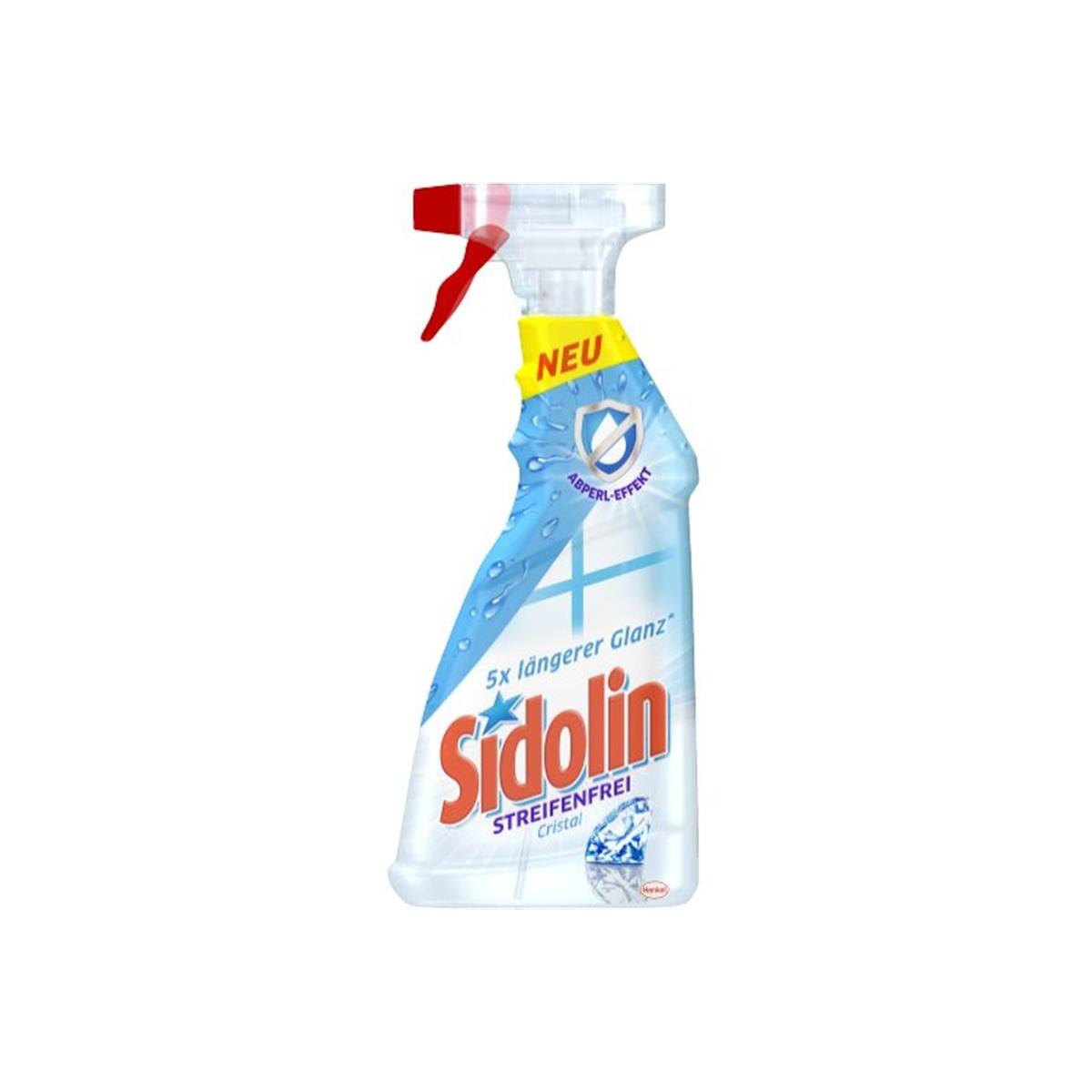 Sidolin Cristal Glasreiniger 500 ml Sprühflasche, 2,56 €