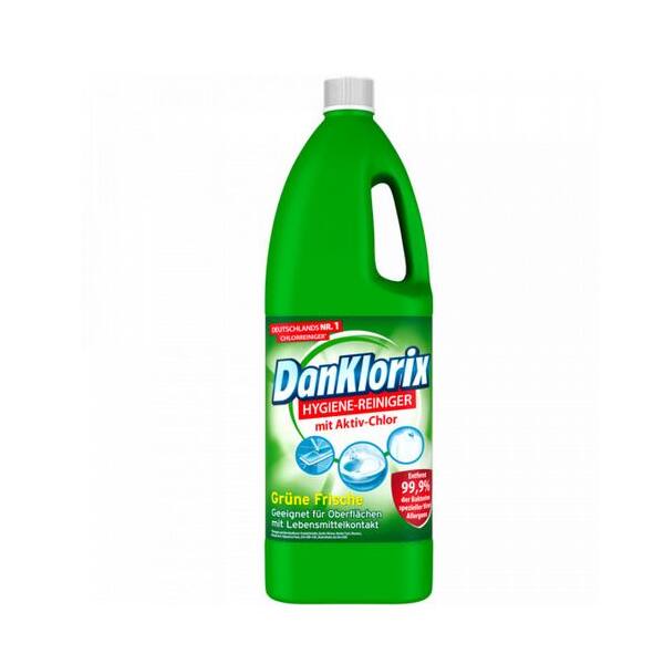 DanKlorix Hygienereiniger mit Chlor Grüne Frische1,5 L