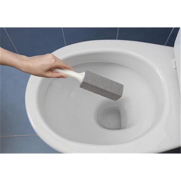 Cleaning Block WC mit Griff Reinigungsstein grau